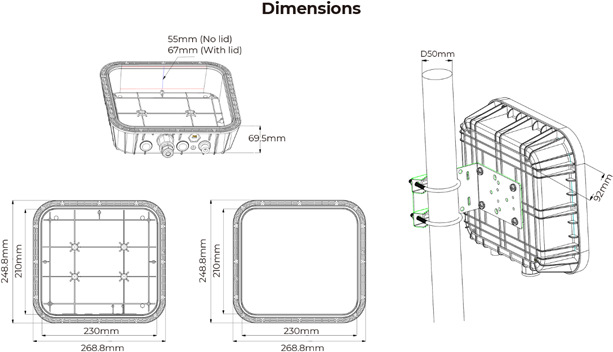 Enclosure Dimensions